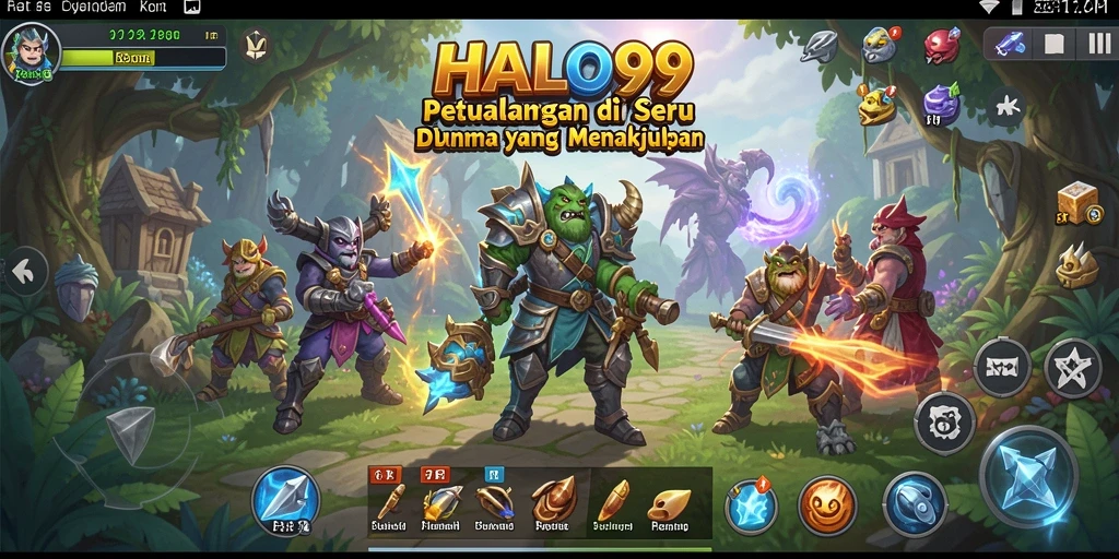 Tangkap momen seru dalam pertarungan epik HALO99.