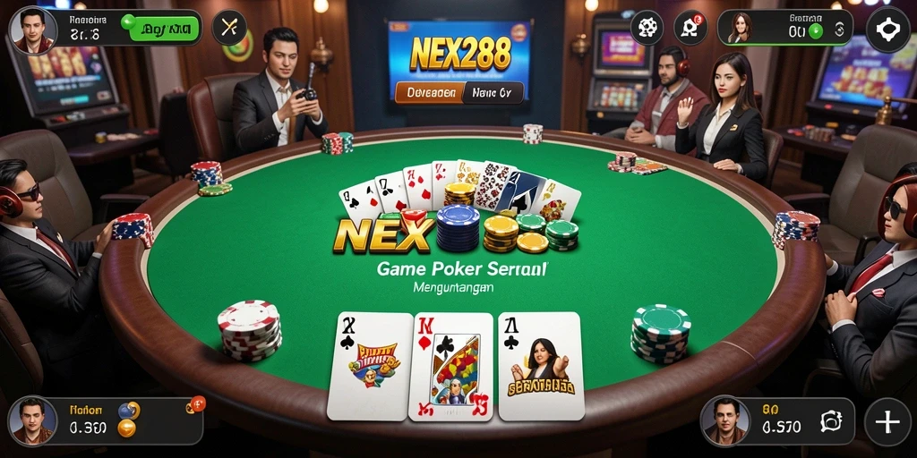 Tampilan gameplay seru dan menantang dalam NEX288.