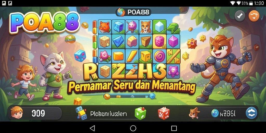 Tampilan gameplay POA88 yang seru dengan berbagai teka-teki menantang.